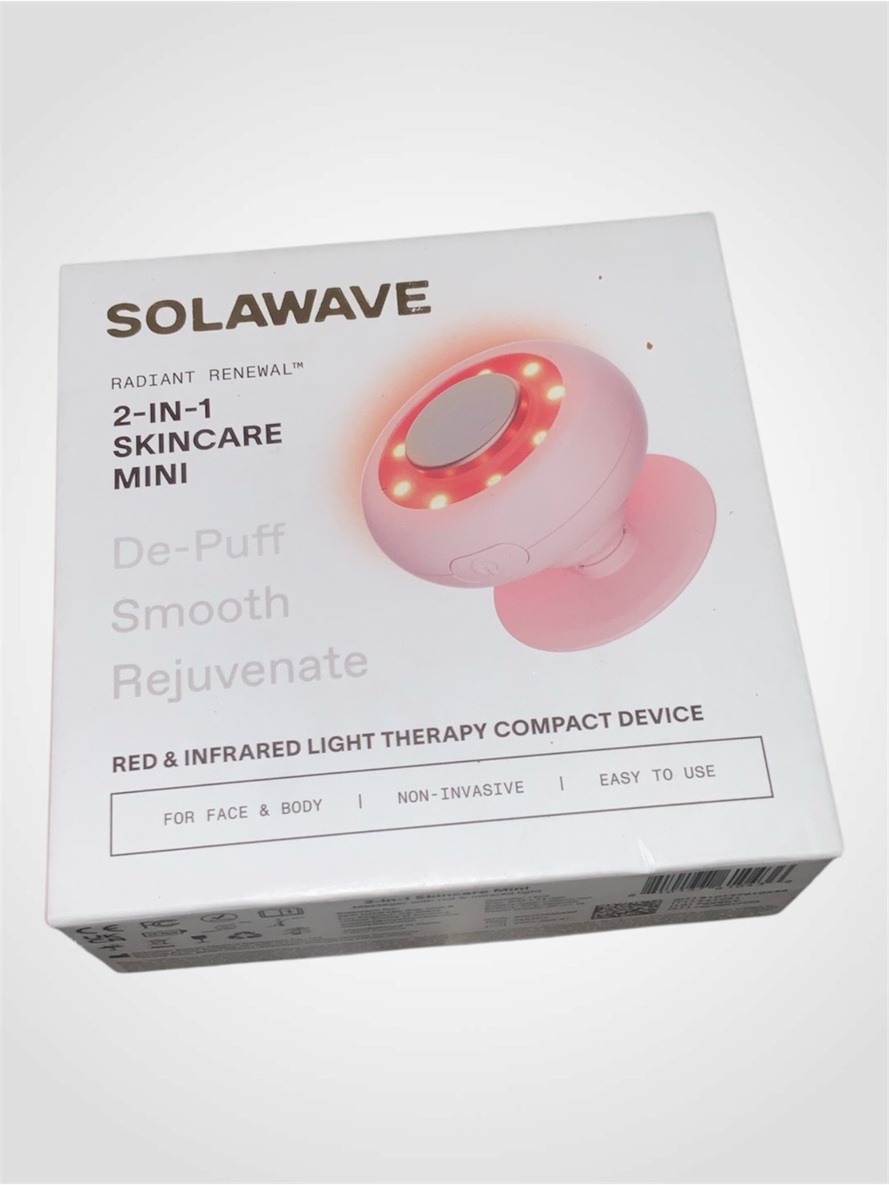 Solawave Red Light Therapy Device for Face & Body